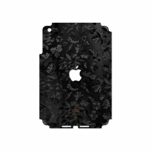 برچسب پوششی ماهوت مدل Black-Wildflower مناسب برای تبلت اپل iPad mini 2012 A1455
