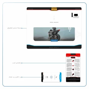 برچسب پوششی ماهوت مدل Motorcycling مناسب برای تبلت سامسونگ Galaxy Tab A 10.1 2016 T580