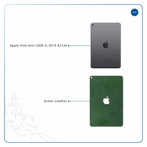 برچسب پوششی ماهوت مدل Green-Leather مناسب برای تبلت اپل iPad mini (GEN 5) 2019 A2126