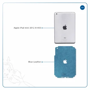 برچسب پوششی ماهوت مدل Blue-Leather مناسب برای تبلت اپل iPad mini 2012 A1455