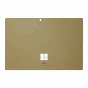 برچسب پوششی ماهوت مدل Matte-Gold مناسب برای تبلت مایکروسافت Surface Pro 4 2015