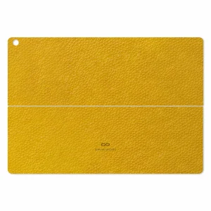 برچسب پوششی ماهوت مدل Mustard-Leather مناسب برای تبلت ایسوس Transformer 3 Pro 2016