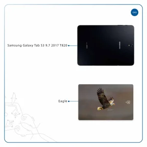 برچسب پوششی ماهوت مدل Eagle مناسب برای تبلت سامسونگ Galaxy Tab S3 9.7 2017 T820