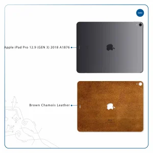 برچسب پوششی ماهوت مدل Brown-Chamois-Leather مناسب برای تبلت اپل iPad Pro 12.9 (GEN 3) 2018 A1876