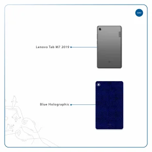 برچسب پوششی ماهوت مدل Blue-Holographic مناسب برای تبلت لنوو Tab M7 2019