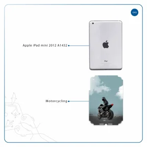 برچسب پوششی ماهوت مدل Motorcycling مناسب برای تبلت اپل iPad mini 2012 A1432