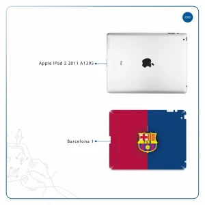 برچسب پوششی ماهوت مدل Barcelona مناسب برای تبلت اپل iPad 2 2011 A1395