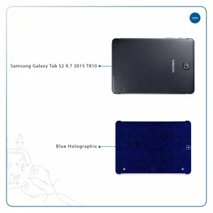برچسب پوششی ماهوت مدل Blue-Holographic مناسب برای تبلت سامسونگ Galaxy Tab S2 9.7 2015 T810