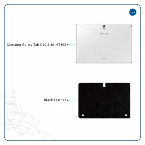 برچسب پوششی ماهوت مدل Black-Leather مناسب برای تبلت سامسونگ Galaxy Tab S 10.5 2014 T805