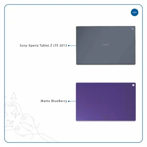برچسب پوششی ماهوت مدل Matte-BlueBerry مناسب برای تبلت سونی Xperia Tablet Z LTE 2013