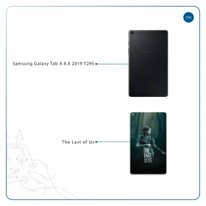 برچسب پوششی ماهوت مدل The Last of Us مناسب برای تبلت سامسونگ Galaxy Tab A 8.0 2019 T295