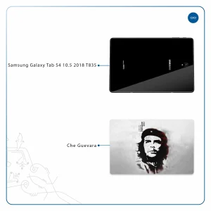 برچسب پوششی ماهوت مدل Che-Guevara مناسب برای تبلت سامسونگ Galaxy Tab S4 10.5 2018 T835