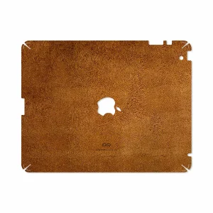 برچسب پوششی ماهوت مدل Brown-Chamois-Leather مناسب برای تبلت اپل iPad 2 2011 A1395