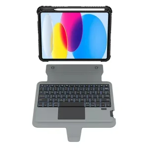 کیف کیبورددار نیلکین مدل Bumper Combo Backlit Keyboard مناسب برای تبلت اپل Apple iPad 2022 10th Generation-10.9 inch، Apple iPad 11th Generation 2025 (A16)-11 Inch