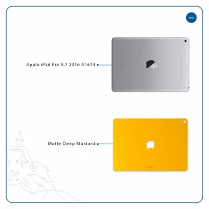 برچسب پوششی ماهوت مدل Matte-Deep-Mustard مناسب برای تبلت اپل iPad Pro 9.7 2016 A1674