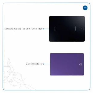 برچسب پوششی ماهوت مدل Matte-BlueBerry مناسب برای تبلت سامسونگ Galaxy Tab S3 9.7 2017 T820