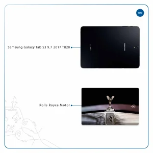 برچسب پوششی ماهوت مدل Rolls-Royce Motor مناسب برای تبلت سامسونگ Galaxy Tab S3 9.7 2017 T820