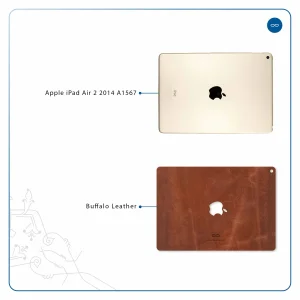 برچسب پوششی ماهوت مدل Buffalo-Leather مناسب برای تبلت اپل iPad Air 2 2014 A1567