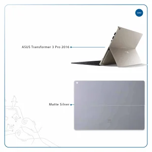 برچسب پوششی ماهوت مدل Matte-Silver مناسب برای تبلت ایسوس Transformer 3 Pro 2016