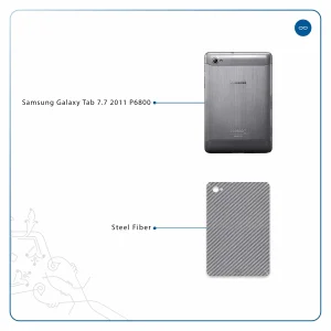 برچسب پوششی ماهوت مدل Steel-Fiber مناسب برای تبلت سامسونگ Galaxy Tab 7.7 2011 P6800
