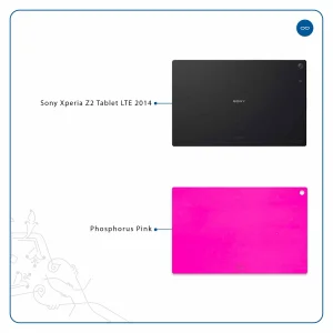 برچسب پوششی ماهوت مدل Phosphorus-Pink مناسب برای تبلت سونی Xperia Z2 Tablet LTE 2014