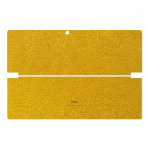 برچسب پوششی ماهوت مدل Mustard-Leather مناسب برای تبلت لنوو Miix 510 2016