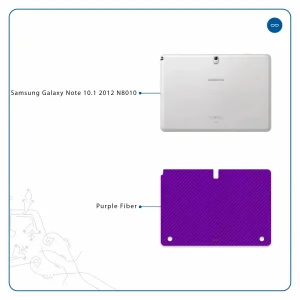 برچسب پوششی ماهوت مدل Purple-Fiber مناسب برای تبلت سامسونگ Galaxy Note 10.1 2012 N8010