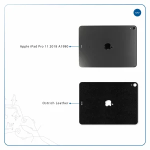 برچسب پوششی ماهوت مدل Ostrich-Leather مناسب برای تبلت اپل iPad Pro 11 2018 A1980
