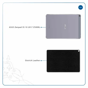 برچسب پوششی ماهوت مدل Ostrich-Leather مناسب برای تبلت ایسوس Zenpad 3S 10 2017 Z500KL
