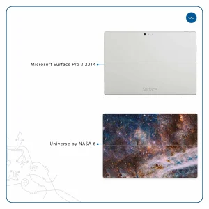 برچسب پوششی ماهوت مدل Universe-by-NASA-6 مناسب برای تبلت مایکروسافت Surface Pro 3 2014