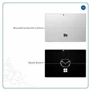 برچسب پوششی ماهوت مدل Mazda Motor مناسب برای تبلت مایکروسافت Surface Pro 4 2015