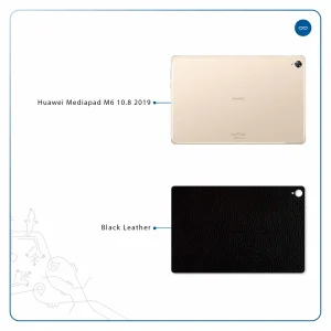 برچسب پوششی ماهوت مدل Black-Leather مناسب برای تبلت هوآوی Mediapad M6 10.8 2019