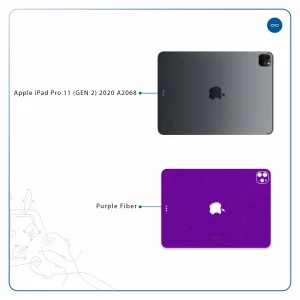 برچسب پوششی ماهوت مدل Purple-Fiber مناسب برای تبلت اپل iPad Pro 11 (GEN 2) 2020 A2068