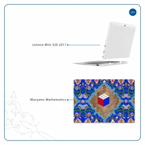 برچسب پوششی ماهوت مدل Maryams Mathematics مناسب برای تبلت لنوو Miix 320 2017