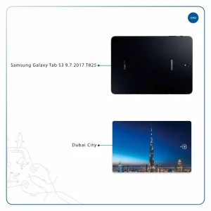 برچسب پوششی ماهوت مدل Dubai City مناسب برای تبلت سامسونگ Galaxy Tab S3 9.7 2017 T825