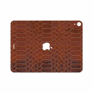 برچسب پوششی ماهوت مدل Brown-Snake-Leather مناسب برای تبلت اپل iPad Pro 11 2018 A1934