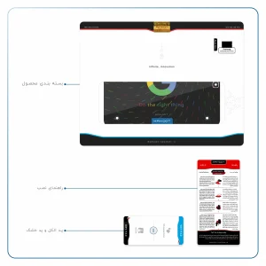 برچسب پوششی ماهوت مدل Google-Logo مناسب برای تبلت سامسونگ Galaxy Tab S2 9.7 2015 T810
