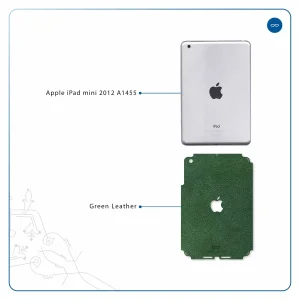 برچسب پوششی ماهوت مدل Green-Leather مناسب برای تبلت اپل iPad mini 2012 A1455