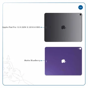 برچسب پوششی ماهوت مدل Matte-BlueBerry مناسب برای تبلت اپل iPad Pro 12.9 (GEN 3) 2018 A1895
