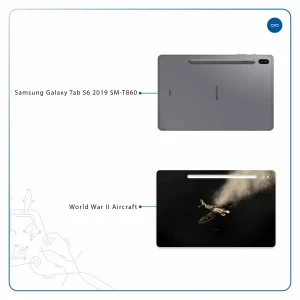 برچسب پوششی ماهوت مدل World War II Aircraft مناسب برای تبلت سامسونگ Galaxy Tab S6 2019 SM-T860