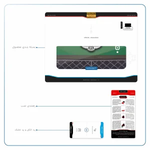 برچسب پوششی ماهوت مدل Bentley مناسب برای تبلت سامسونگ Galaxy Tab A 10.1 2016 T580