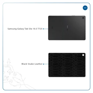 برچسب پوششی ماهوت مدل Black-Snake-Leather مناسب برای تبلت سامسونگ Galaxy Tab S5e 10.5 2019 T720