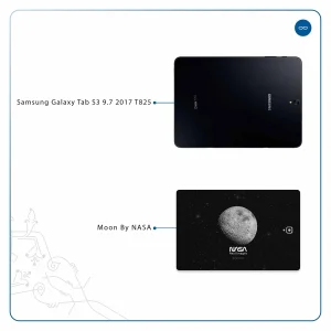 برچسب پوششی ماهوت مدل Moon-By-NASA مناسب برای تبلت سامسونگ Galaxy Tab S3 9.7 2017 T825