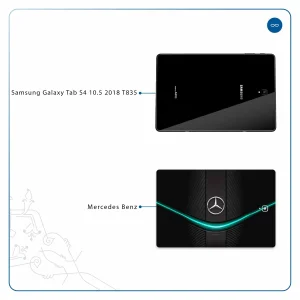 برچسب پوششی ماهوت مدل Mercedes-Benz مناسب برای تبلت سامسونگ Galaxy Tab S4 10.5 2018 T835