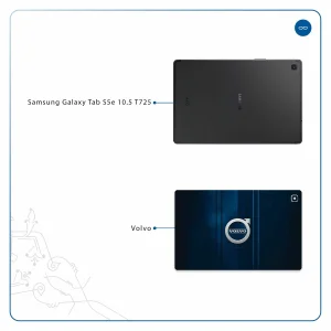برچسب پوششی ماهوت مدل Volvo مناسب برای تبلت سامسونگ Galaxy Tab S5e 10.5 2019 T725