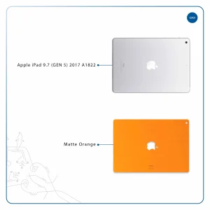 برچسب پوششی ماهوت مدل Matte-Orange مناسب برای تبلت اپل iPad 9.7 (GEN 5) 2017 A1822