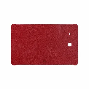 برچسب پوششی ماهوت مدل Red-Leather مناسب برای تبلت سامسونگ Galaxy Tab E 9.6 2015 T561