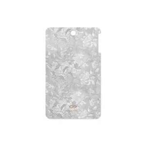 برچسب پوششی ماهوت مدل Silver-Wildflower مناسب برای تبلت لنوو A7-50 A3500 2014