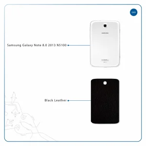 برچسب پوششی ماهوت مدل Black-Leather مناسب برای تبلت سامسونگ Galaxy Note 8.0 2013 N5100