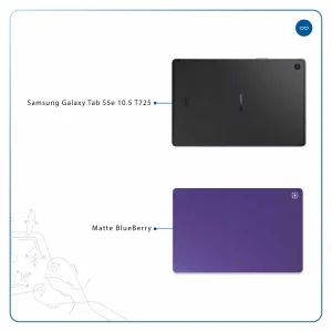 برچسب پوششی ماهوت مدل Matte-BlueBerry مناسب برای تبلت سامسونگ Galaxy Tab S5e 10.5 2019 T725